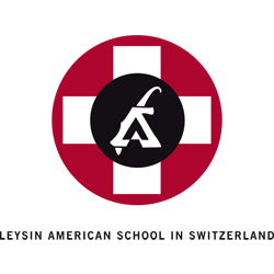 Logotipo da escola americana Leysin